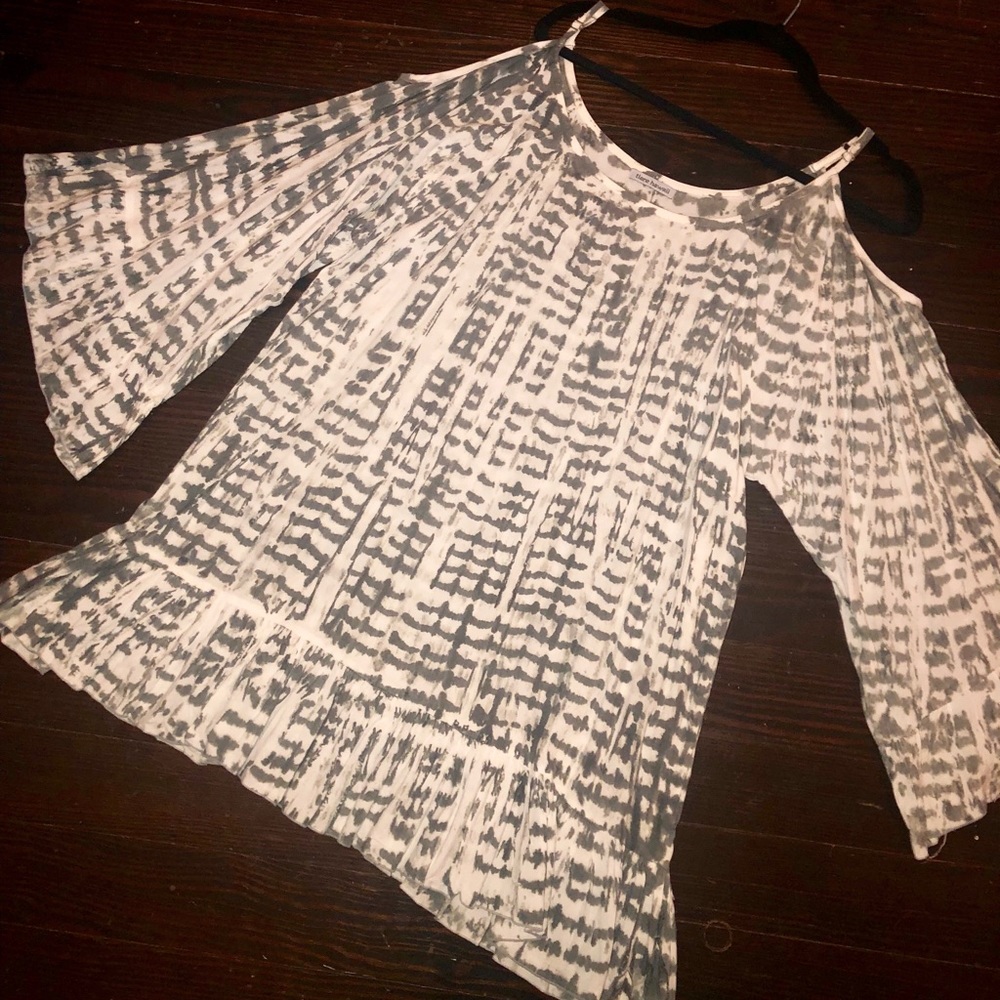 Grey and white tunic, never been worn.